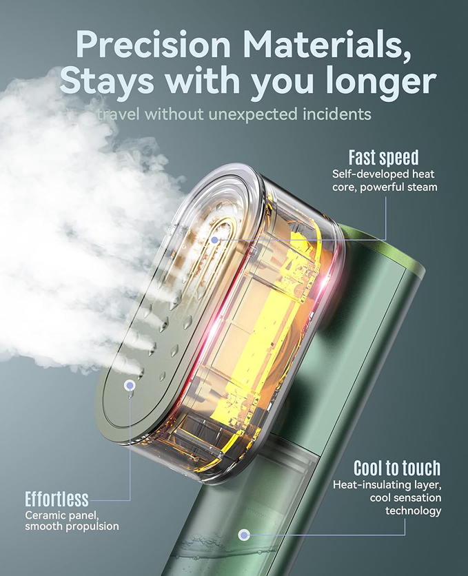 SteamVoy Ceramic Travel Steamer