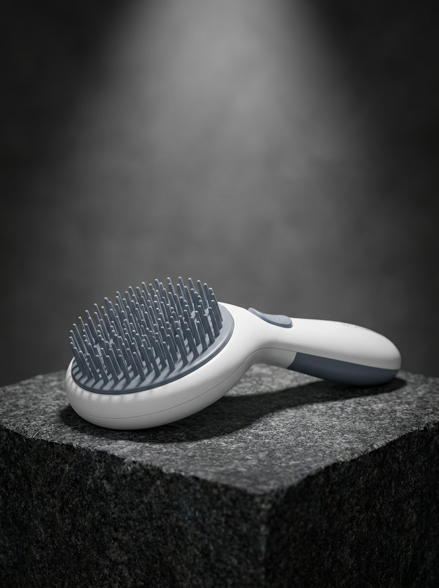 Self-Cleaning Pet Grooming Brush