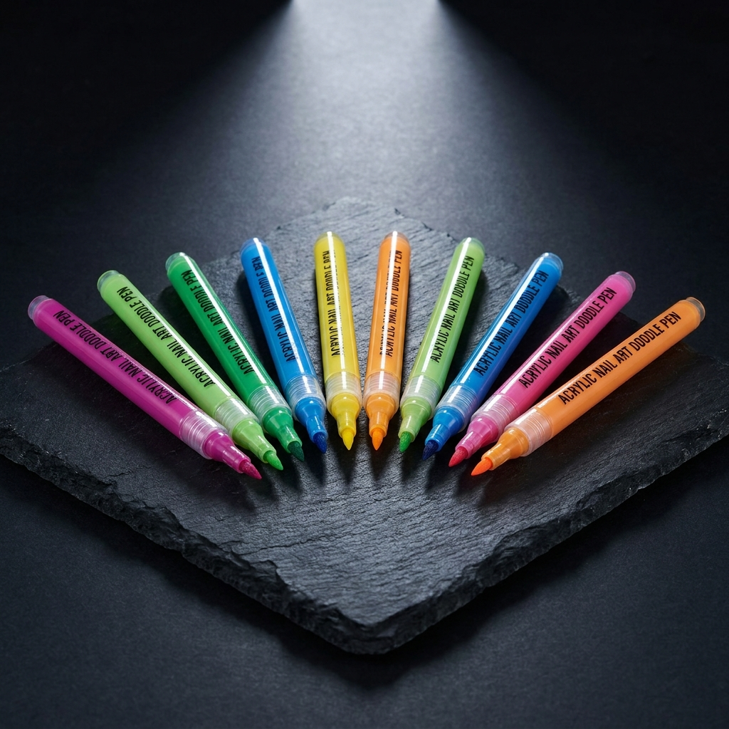 Precision Acrylic Nail Art Pen Set